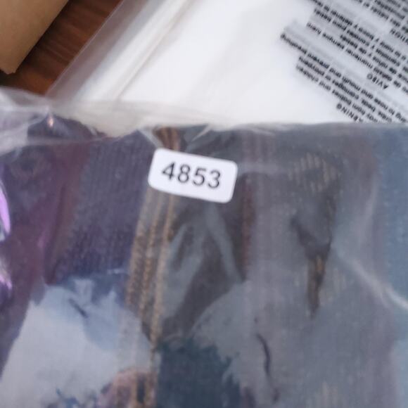 Jantzen Classics Sweater Mens Large Multi Color Stripe 3D Knit Acrylic Crewneck - Picture 6 of 6